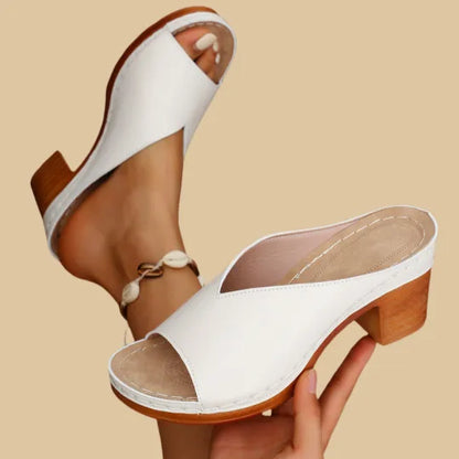 NEW ARRIVAL 70% OFF - Orthopedic Chunky High Heel Sandals - BUY 2 FREE SHIPPING